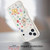 IP 17 Pro Butterfly Diamond Bling Glitter Hybrid Case White