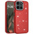 Moto Edge 2025 Beautiful Diamond Metallic Design Metal Chrome Edged Red