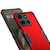 Moto Edge 2025 Exquisite Tough Hybrid Case Red