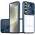SAM Galaxy S25/S24 Fusion Transparent Clear Case Blue