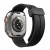 APP Watch 42/44/45mm Magnetic Buckle Premium Silicone Watch Band Black