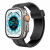 APP Watch 42/44/45mm Magnetic Buckle Premium Silicone Watch Band Black