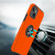iP 13/14 CHIEF Oil Painted Magnetic Ring Stand Case Cosmic Orange