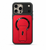 IP 17 Pro Max Magnetic Circle Sturdy Kickstand Camera Cover Case Red