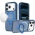 IP 17 Pro Max Magnetic Matching Ring Stand Matte Blue