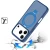 IP 17 Pro Max Magnetic Matching Ring Stand Matte Blue