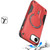 iP 16E / SE4 Sturdy Bracket Kickstand Magnetic Hybrid Red