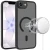 IP 17E / 16E / SE4 Matte Frosted Magnetic Hybrid Case Black