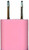 MM Travel Charger Adapter 1A Pink