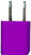 MM Travel Charger Adapter 1A Purple