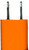 MM Travel Charger Adapter 1A Orange