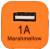 MM Travel Charger Adapter 1A Orange