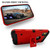 IP X/10/XS MM Silo Rugged Case Red(Tempered Glass Included)
