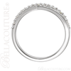 (NEW) BELLA COUTURE GENA Fine Gorgeous Diamond Criss Cross 14K Yellow Gold Ring (1/5 CT. TW.)