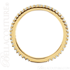 (NEW) BELLA COUTURE LINN Fine Gorgeous Diamond 14K Yellow Gold Stackable Eternity Ring Band (1/3 CT. TW.)