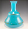 SOLD! - (ANTIQUE) Large French 19th Century Turquoise Blue Opaline Glass Vase