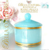 SOLD! - (ANTIQUE) Victorian French Blue Glass Opaline Ormolu Box