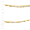 (NEW) BELLA COUTURE CASCADE Gorgeous Fine Diamond (1/8 CT) Vertical Curved Bar 14K White Gold Pendant Necklace (18" in Length)