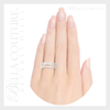 (NEW) BELLA COUTURE CARINGTON Fine Diamond Organic Woven 14k White Gold Ring
