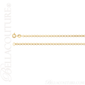 (NEW) BELLA COUTURE La VICTORIA FINE GORGEOUS GENUINE SWISS BLUE TOPAZ DIAMOND 14K YELLOW GOLD SCROLLING PENDANT NECKLACE (1/2 CT. TW.) (18" Inches)