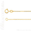 (NEW) BELLA COUTURE ETRUSCAN COLLECTION Fine 14K Solid Yellow Gold Chain Dangle Drop Accent Necklace