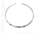(NEW) BELLA COUTURE CORINA Gorgeous Diamond Fancy Hinged 14K White Gold Cuff Bracelet (1/6 CT. TW.)