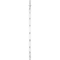 (NEW) BELLA COUTURE® COVENTRY 14K WHITE GOLD OVAL CHAIN CHARM & PENDANT HOLDER BRACELET (7" / 6.5" Adjustable)