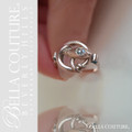 SOLD! - (ANTIQUE) Rare Georgian Victorian Gorgeous Rose Cut Diamond Snake Solid 14K Rose Gold Ring Band - c. 1714 - 1800 - Fine Jewelry - (One of a Kind)