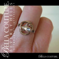 SOLD! - (ANTIQUE) Rare Georgian Victorian Gorgeous Rose Cut Diamond Snake Solid 14K Rose Gold Ring Band - c. 1714 - 1800 - Fine Jewelry - (One of a Kind)