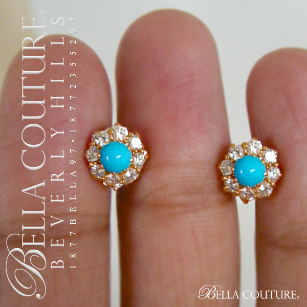 SOLD! (ANTIQUE) Rare Victorian Gorgeous Persian Turquoise