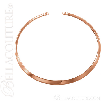 (NEW) BELLA COUTURE CORINA Gorgeous Diamond Fancy Hinged 14K Rose Gold Cuff Bracelet (1/6 CT. TW.) (NEW) BELLA COUTURE CORINA Gorgeous Diamond Fancy Hinged 14K Rose Gold Cuff Bracelet (1/6 CT. TW.)