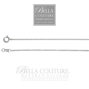 (NEW) Bella Couture Elegant .25CT Diamond Heart Pendant Platinum Necklace with Chain 18" (NEW) Bella Couture Elegant .25CT Diamond Heart Pendant Platinum Necklace with Chain 18"