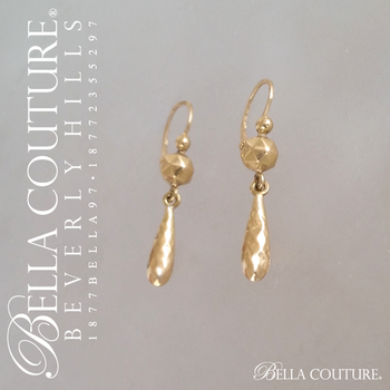 SOLD! - (ANTIQUE) RARE Georgian Victorian Gorgeous French 18K / 18CT Yellow Gold Dangle Drop Lever Back Earrings - One of a Kind - Fine Jewelry Jewellery SOLD! - (ANTIQUE) RARE Georgian Victorian Gorgeous French 18K / 18CT Yellow Gold Dangle Drop Lever Back Earrings - One of a Kind - Fine Jewelry Jewellery