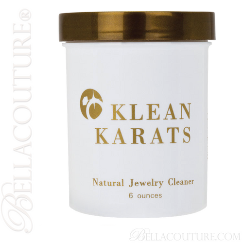 BELLA COUTURE® KLEAN KARATS™ 100% Natural Fine Jewelry Cleaner Jar, Basket & Brush BELLA COUTURE® KLEAN KARATS™ 100% Natural Fine Jewelry Cleaner Jar, Basket & Brush