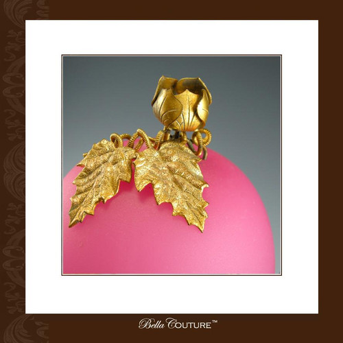 SOLD! - (ANTIQUE) Rare Grandest Napoleon III Palais Royal Passion Pink Opaline Glass Egg Casket Box