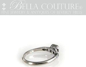 SOLD! - (VINTAGE) Gorgeous Art Deco 14K Gold Diamond Engagement Ring Vintage Jewelry