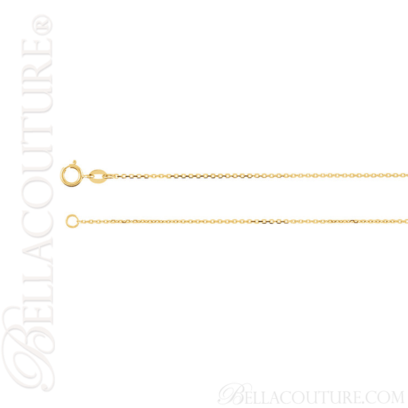 (NEW) BELLA COUTURE GORGEOUS FINE AQUAMARINE DIAMOND 14K YELLOW GOLD PENDANT NECKLACE (18" Inches)