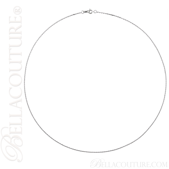 (NEW) BELLA COUTURE OLIVIA FINE GORGEOUS DIAMOND STERLING SILVER SCROLL SCROLLING KEY PENDANT NECKLACE (18" Inches)