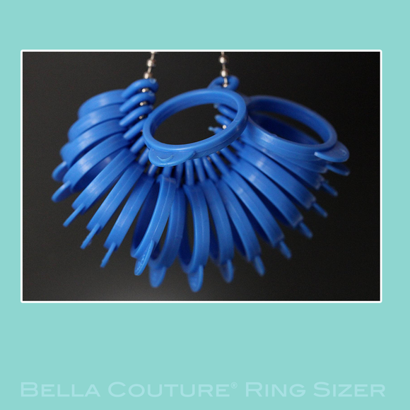 RING SIZER (STYLE B) - Removable Ring Sheet (Sizes 2 1/2 - 14)