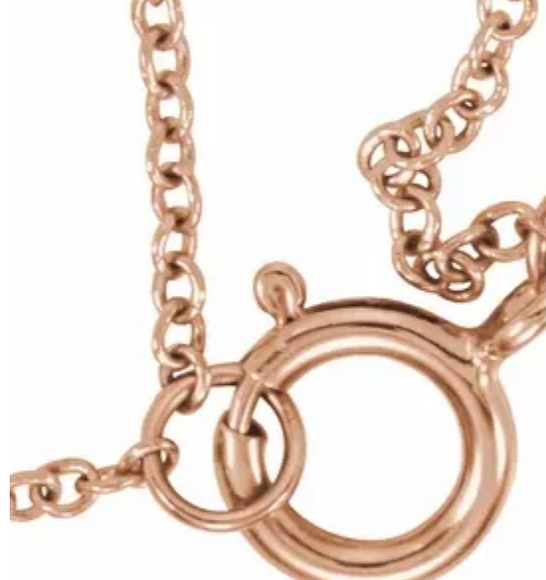(NEW) BELLA COUTURE LOVE Graduated 1/3 CT Diamond 14K Rose Gold Script Charm Double Chain Bracelet (7.5", 7", 6.5" Adjustable Length)