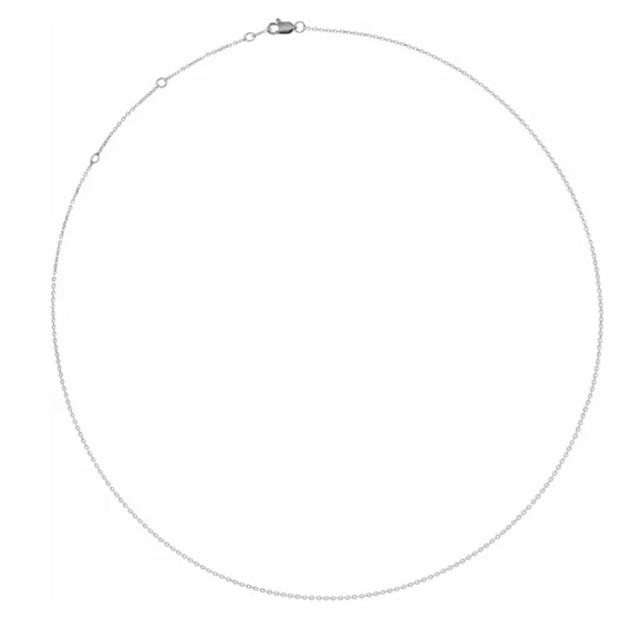 (NEW) BELLA COUTURE® MADISON NATURAL DIAMOND 1/7 CT CULTURED WHITE FRESHWATER PEARL PLATINUM PENDANT NECKLACE (18"-16" Adjustable)