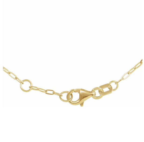 (NEW) BELLA COUTURE® ARIANNA BAGUETTE DIAMOND BAR 1/3 CT 14K YELLOW GOLD BRACELET (7.5" / 7" / 6.5" Adjustable)