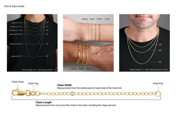 (NEW) BELLA COUTURE® COVENTRY 14K YELLOW GOLD OVAL CHAIN CHARM & PENDANT HOLDER NECKLACE (18")