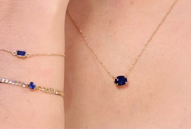 (NEW) BELLA COUTURE® EDEN EMERALD CUT NATURAL RUBY 5MM 14K YELLOW GOLD BRACELET (7.5" - 7" - 6.5" Adjustable)