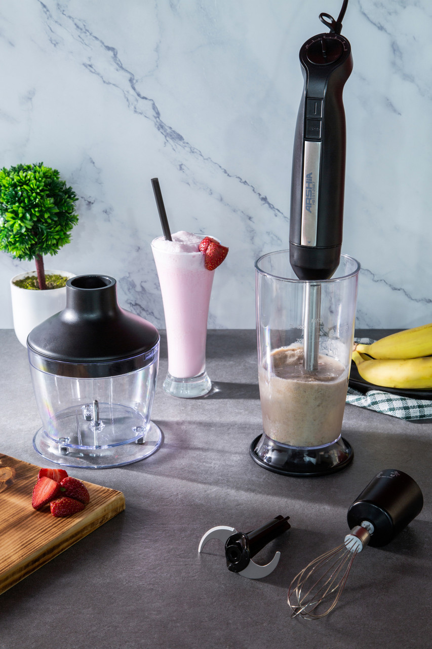 Arshia  3 in 1 Hand Blender Black