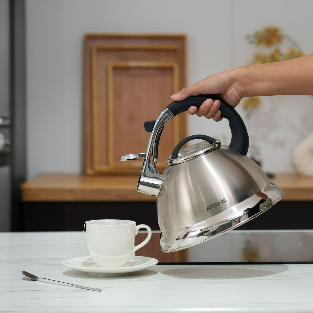 Arshia Stainless Steel Kettle 2.7L