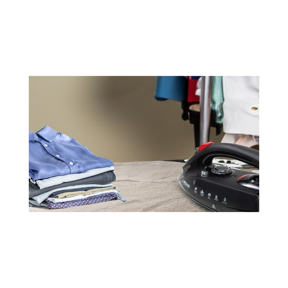 Arshia Ceramic  Essential Steam Iron Black