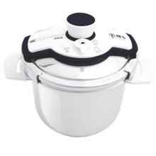 Arshia Premium Stainless Steel Pressure Cooker 7 Litre White PR116