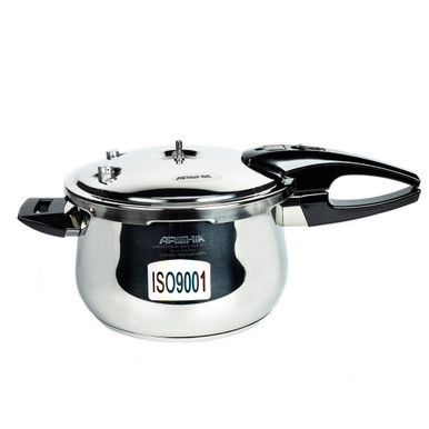 Arshia Stainless Steel Pressure Cooker With Aluminum Base 28cm