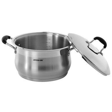 Arshia Stainless Steel Casserole 32cm